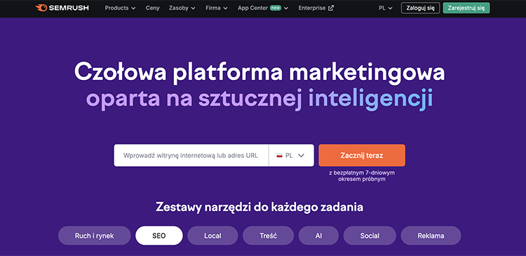 Do czego służy narzędzie SEMrush?
