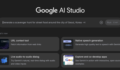 Google AI Studio - co oferują zaawansowanym użytkownikom modele Gemini?