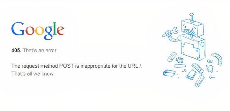 Błąd 405 (Method Not Allowed) - co to jest i jak go naprawić?
