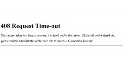 Błąd 408 (Request Timeout) - co to jest i jak go naprawić?