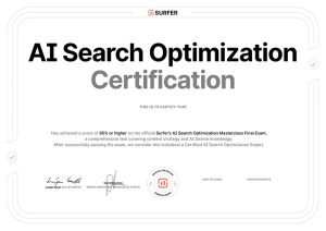AI Search Optimization Masterclass - Surfer SEO