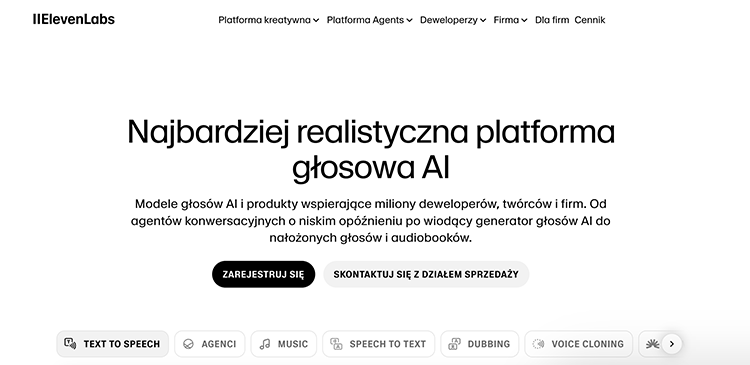 ElevenLabs - czym jest i co oferuje? Przewodnik po syntezie mowy AI