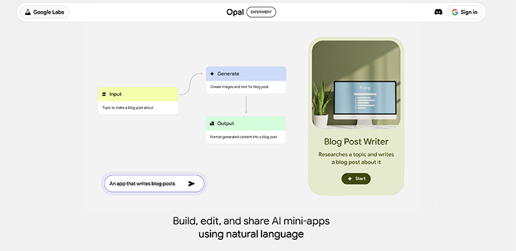 Google Opal - co to? Rewolucja no-code AI z Google Labs, która zmienia tworzenie aplikacji