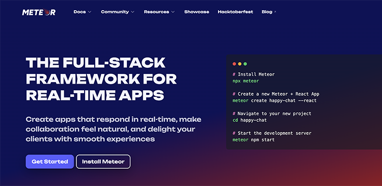 Meteor.js - co to jest i do jakich projektów warto go wybrać?