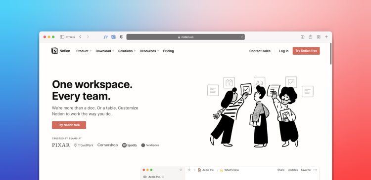 Notion - co to? Przewodnik po aplikacji, która uporządkuje Twoją pracę i życie