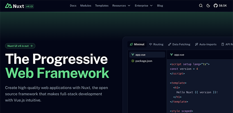 Nuxt.js - co to jest i dlaczego zmienia sposób, w jaki tworzysz aplikacje webowe w Vue.js?