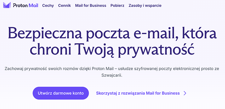 Protonmail - co to? Dlaczego warto wybrać bezpieczną pocztę e-mail?