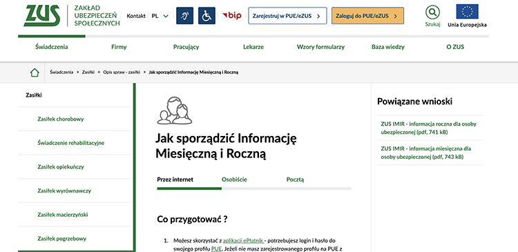 ZUS IMIR - co to? Przewodnik po składkach ubezpieczeniowych