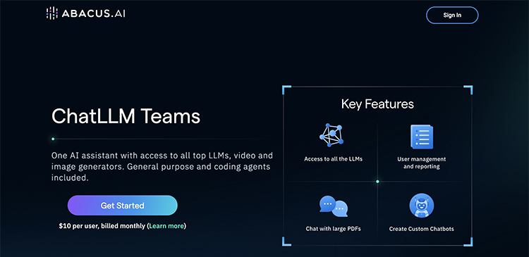 Abacus AI - superasystent AI dla firm i użytkowników indywidualnych