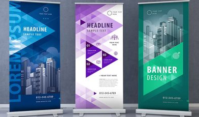 Rollupy reklamowe - co to? Kompletny poradnik po drukowanej reklamie