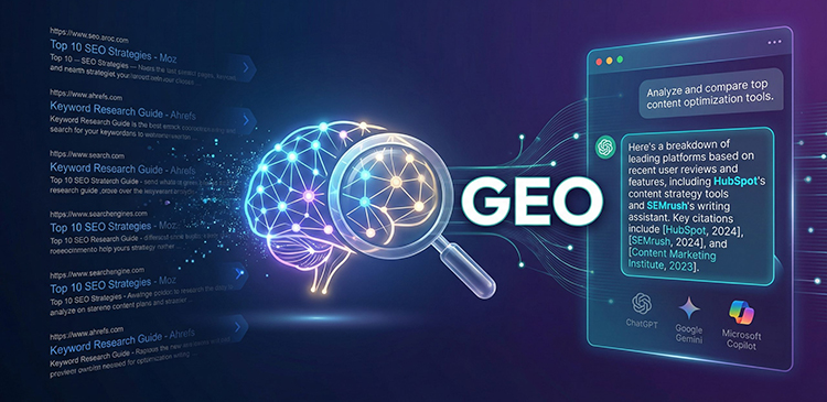 Generative Engine Optimization (GEO) - co to jest i jak dzięki temu zaistnieć w wynikach wyszukiwarek AI? Poradnik