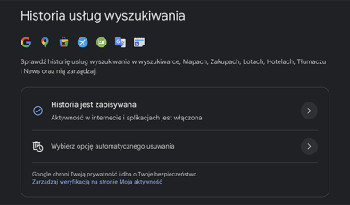 Historia Google - czym jest ta usługa i jak zarządzać swoimi danymi? Poradnik