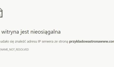 Ta witryna jest nieosiągalna - co to znaczy i jak szybko naprawić ten błąd? Poradnik