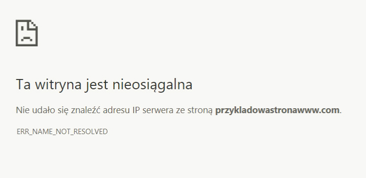 Ta witryna jest nieosiągalna - co to znaczy i jak szybko naprawić ten błąd? Poradnik